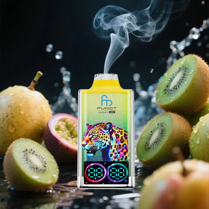 FUMOT LEOPARD 40000 PUFFS — Passion Fruit Kiwi