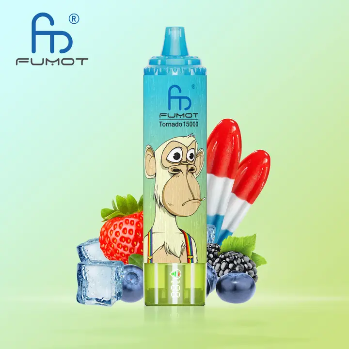 FUMOT RANDM TORNADO 15000 PUFFS — Ice Pop