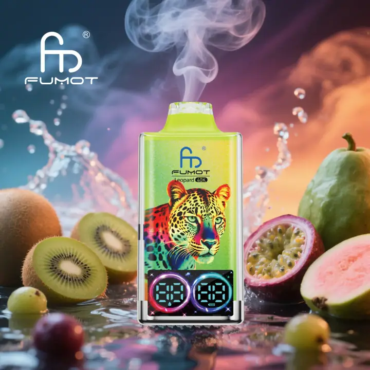 FUMOT LEOPARD 40000 PUFFS — Kiwi Passion Fruit Guava