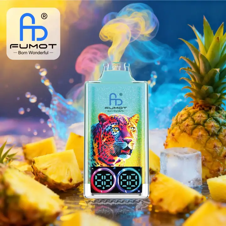 FUMOT LEOPARD 40000 PUFFS — Pineapple Ice