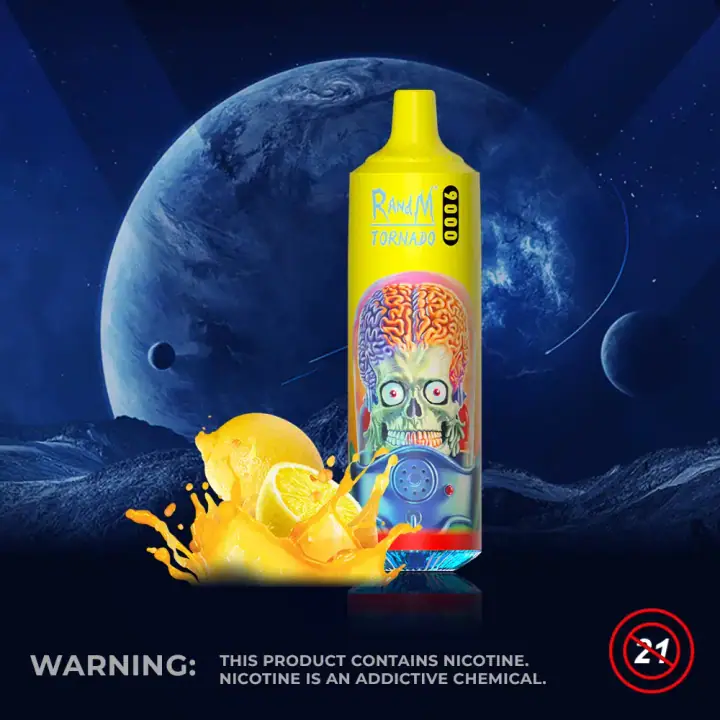 FUMOT RANDM TORNADO 9000 PUFFS — PINK LEMONADE