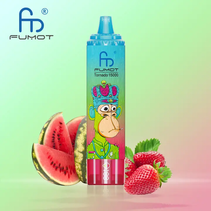 FUMOT RANDM TORNADO 15000 PUFFS — Strawberry Watermelon