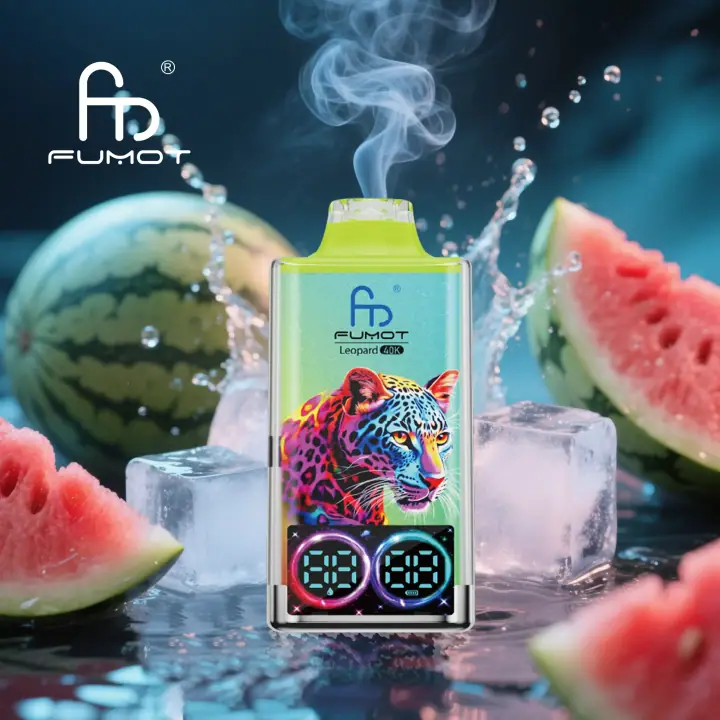FUMOT LEOPARD 40000 PUFFS — WATERMELON ICE