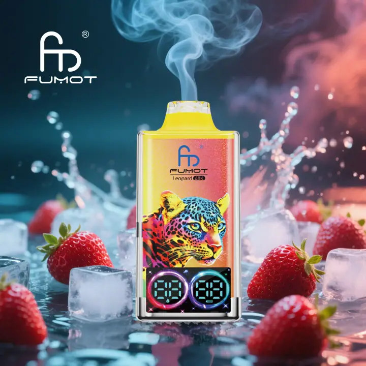 FUMOT LEOPARD 40000 PUFFS — STRAWBERRY ICE