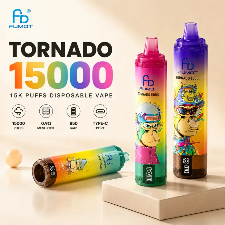 FUMOT RANDM TORNADO 15000 PUFFS